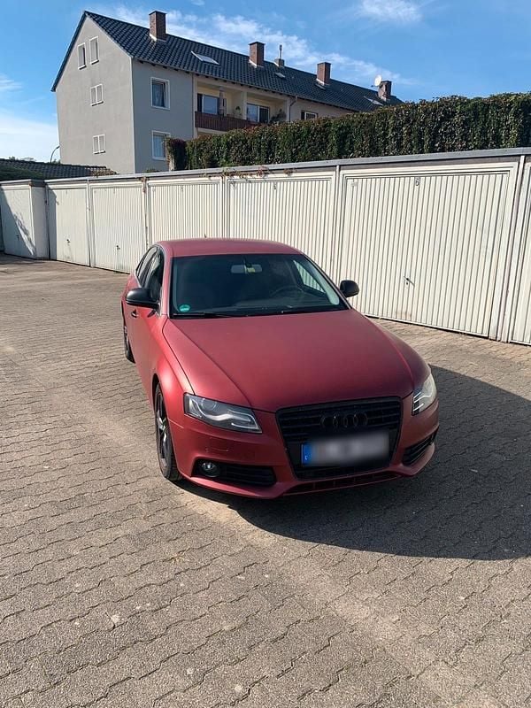 Rot Gebraucht 2008 Audi A4 Limousine | 4.300 € (Fairer Preis) - Bild 1/4