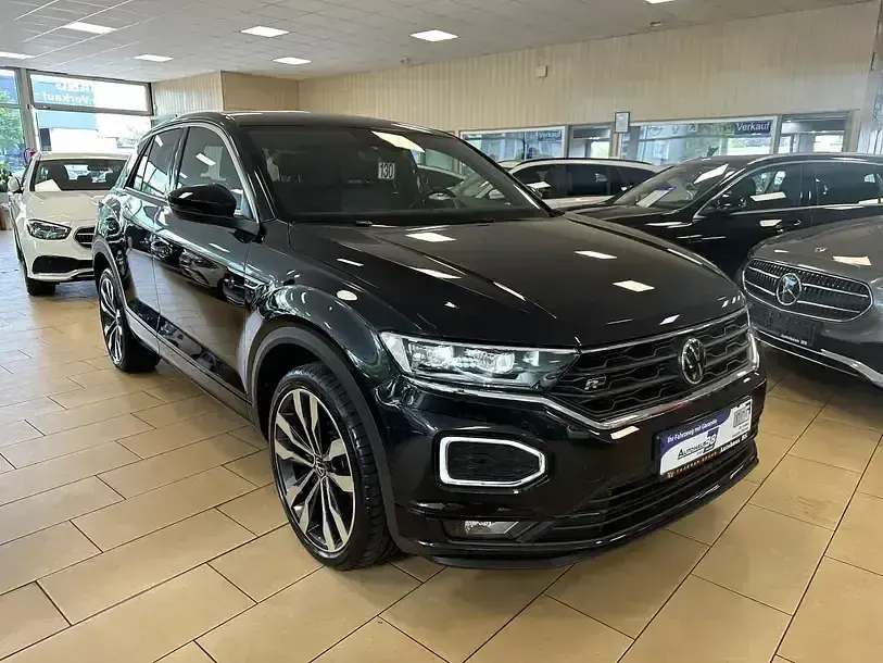 Gebraucht VW T-Roc R-line 150 PS (110 kW) 2022 Schwarz SUV