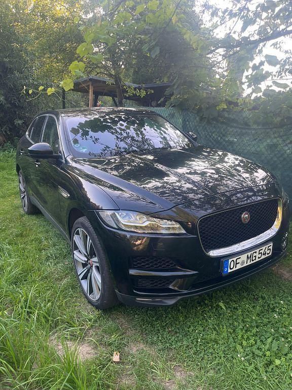 Gebraucht Jaguar F-Pace Portfolio 300 PS (220 kW) 2016 Schwarz SUV