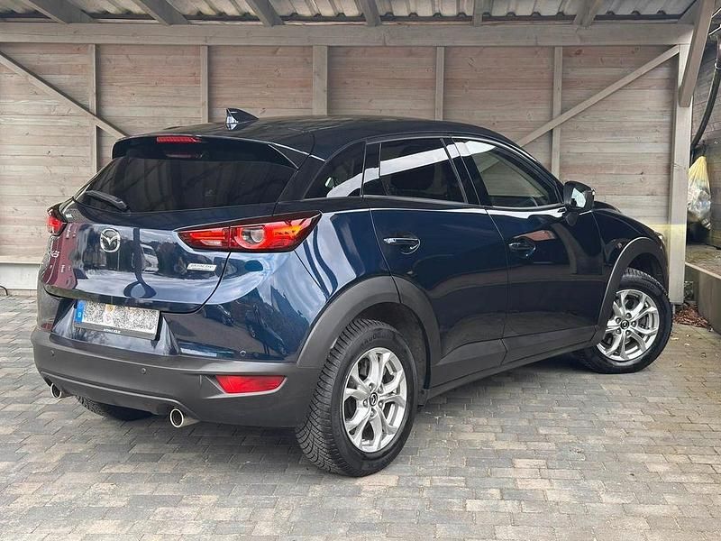 Gebraucht Mazda CX-3 Exclusive-Line 121 PS (88 kW) 2019 Blau SUV