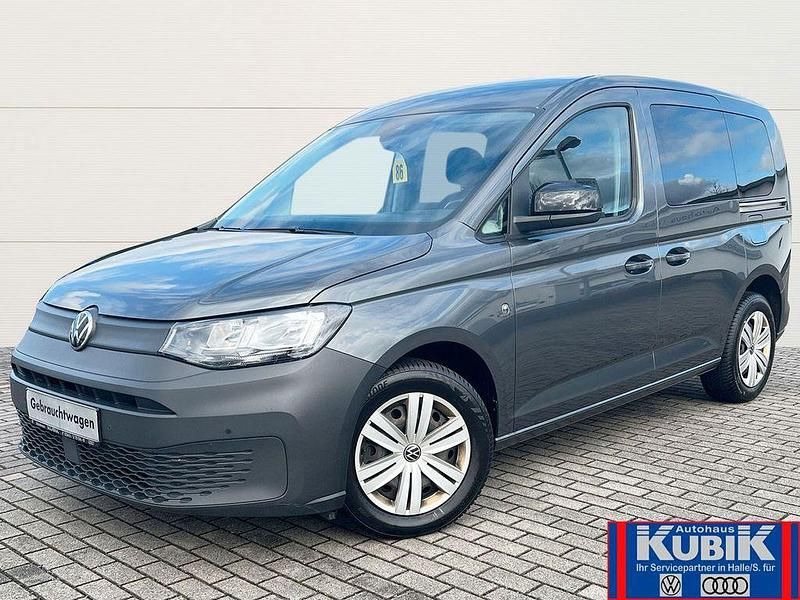 Gebraucht VW Caddy Basis 122 PS (89 kW) 2021 Indiumgrau metallic Van / Kleinbus