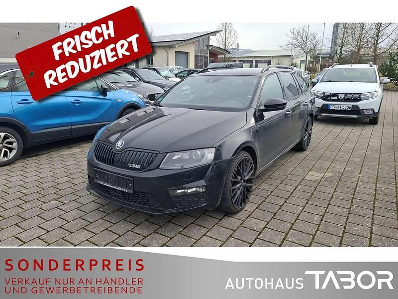 Gebraucht Skoda Octavia RS 230 PS (169 kW) 2016 Cerna magic/black magic Kleinwagen