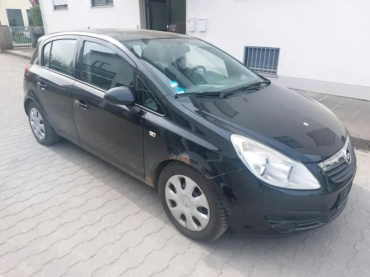 Gebraucht Opel Corsa 90 PS (66 kW) 2008 Schwarz Kleinwagen
