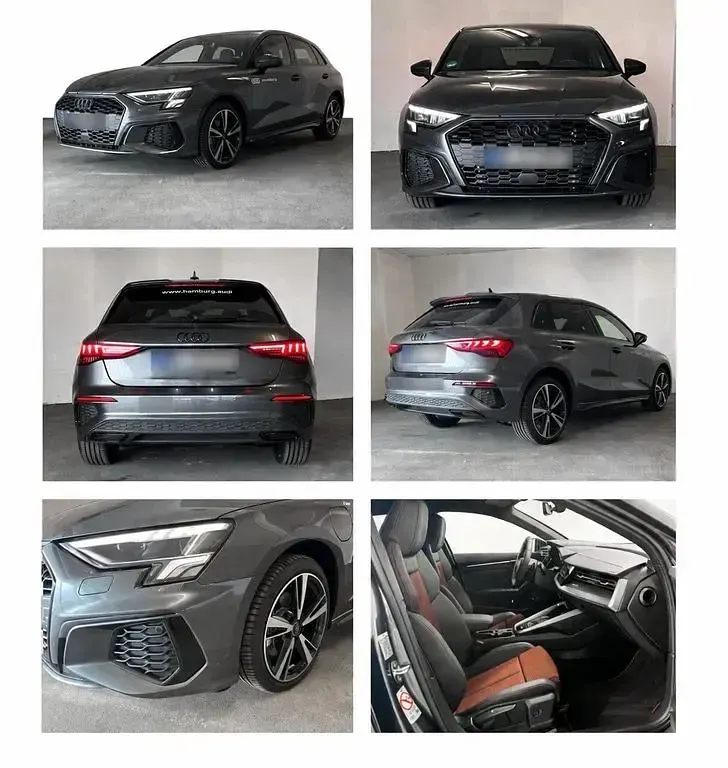 Second-hand Audi A3 S-Line 204 CP (150 kW) 2024 Gri Berlinǎ