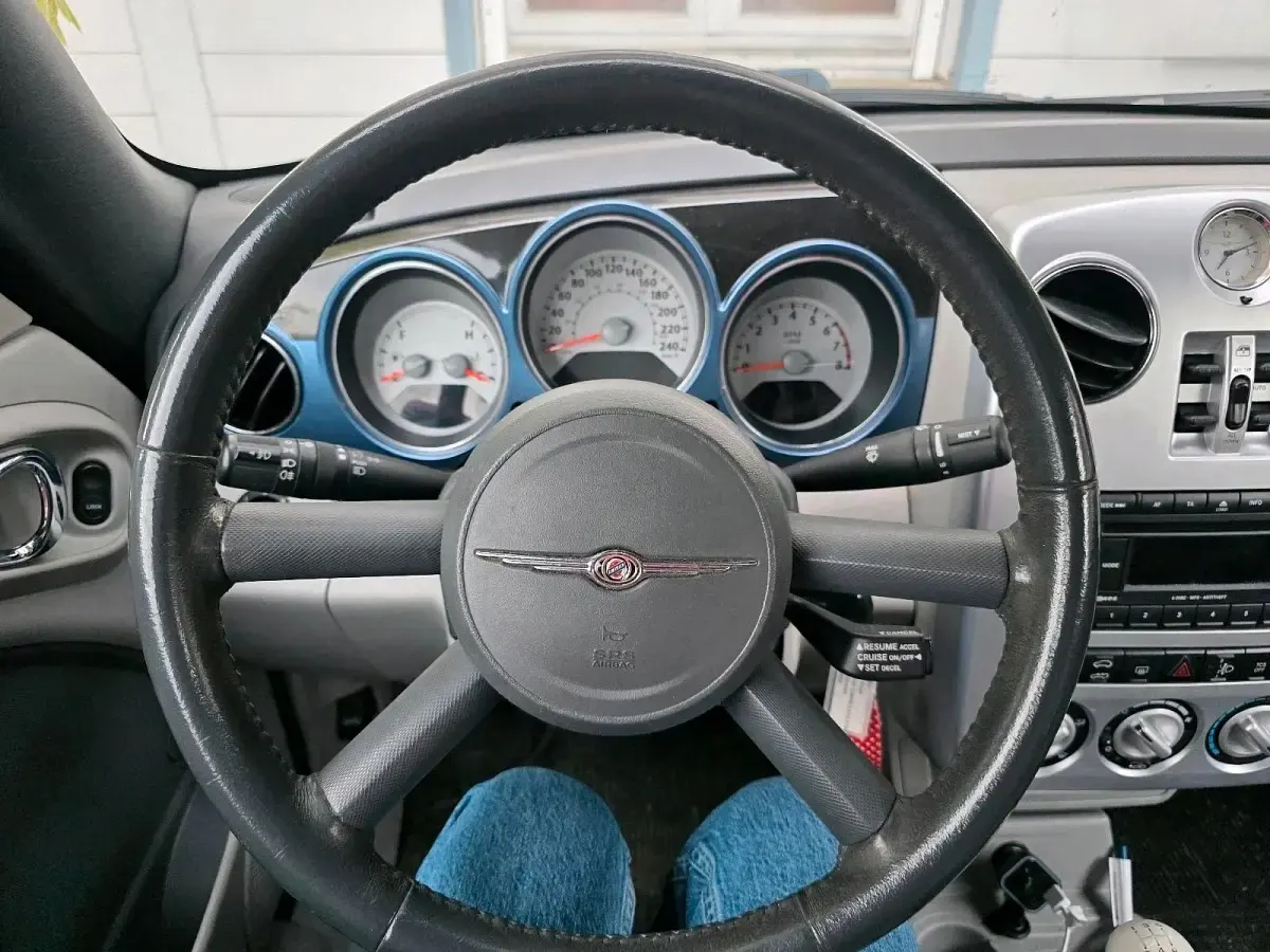Usata Chrysler PT Cruiser 2007 Blu Cabrio