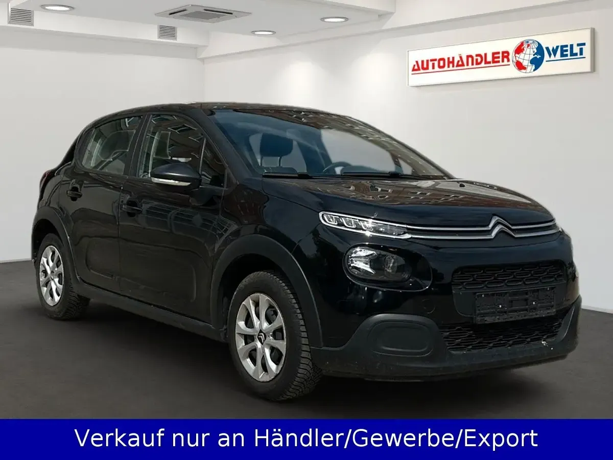 Gebraucht Citroën C3 82 PS (60 kW) 2018 Schwarz Kleinwagen