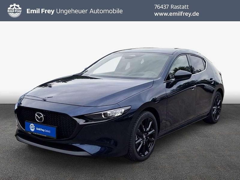 Blau Gebraucht 2025 Mazda 3 Nagisa Limousine | 31.990 € (Etwas zu teuer) - Bild 1/3