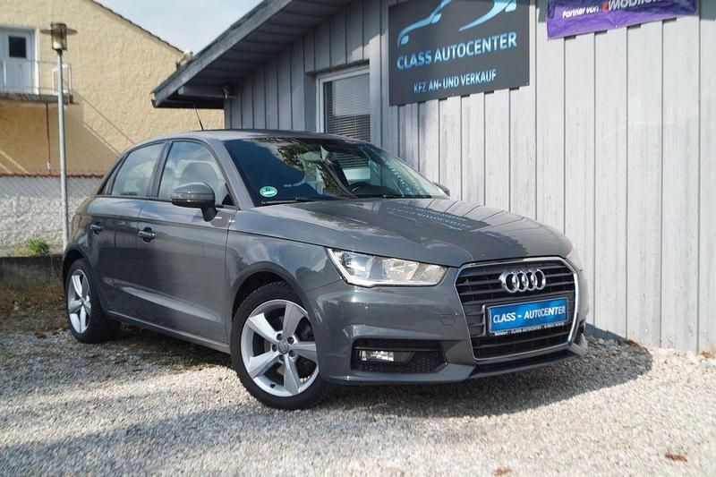 Grau Gebraucht 2015 Audi A1 Sportback Design Kleinwagen | 11.950 € (Fairer Preis) - Bild 1/4