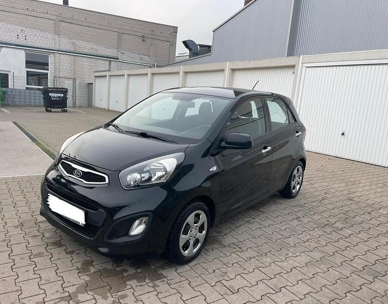 Gebraucht Kia Picanto 69 PS (50 kW) 2011 Schwarz Kleinwagen