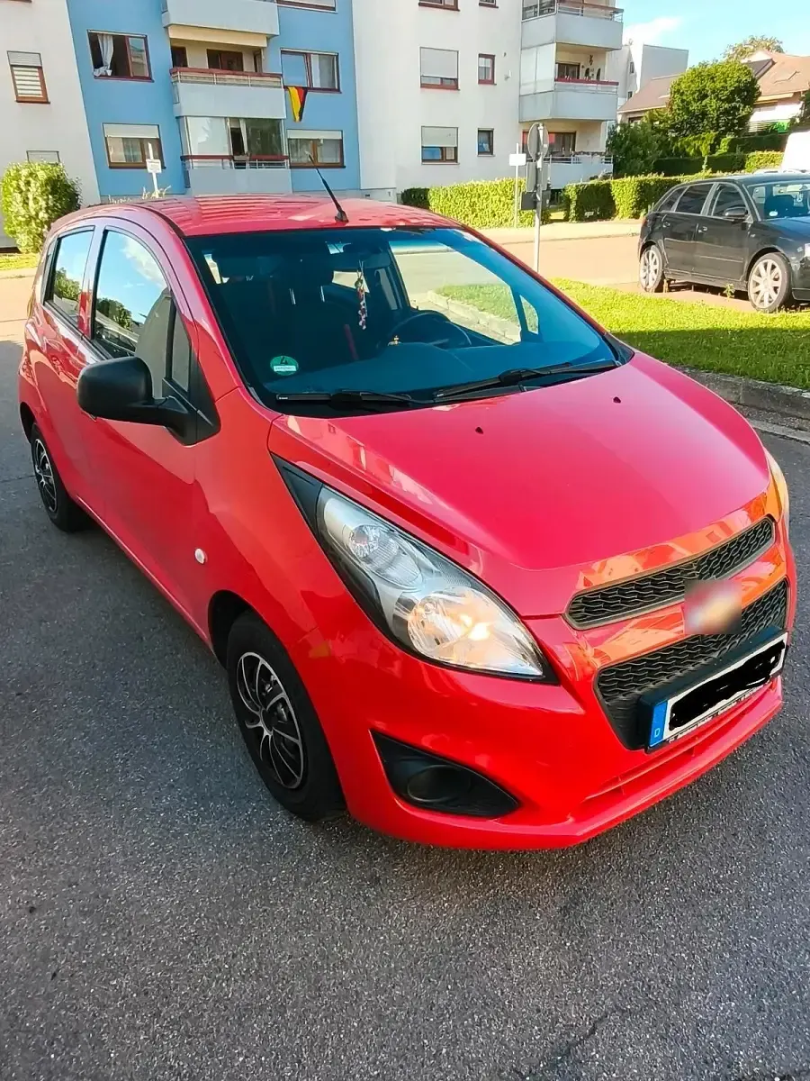 Gebraucht Chevrolet Spark 68 PS (50 kW) 2013 Rot Kleinwagen