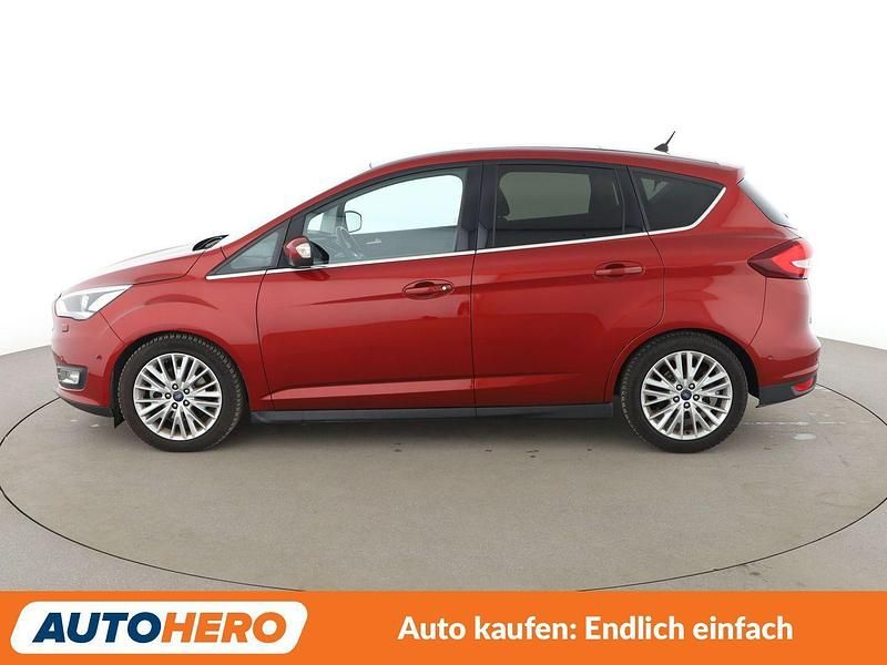 Gebraucht Ford C-MAX Titanium 150 PS (110 kW) 2017 Rot Van / Kleinbus