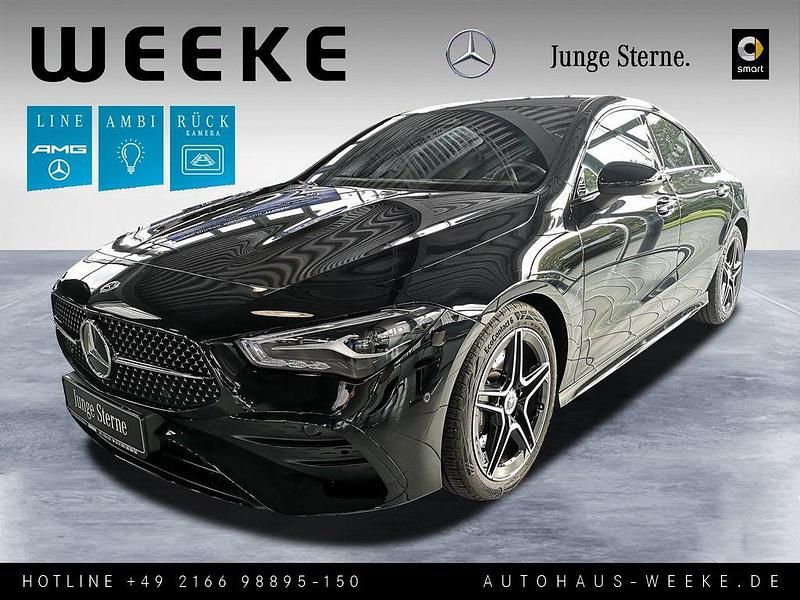 Schwarz Gebraucht 2024 Mercedes CLA200 Advanced Plus Coupé | 36.934 € (Fairer Preis) - Bild 1/4