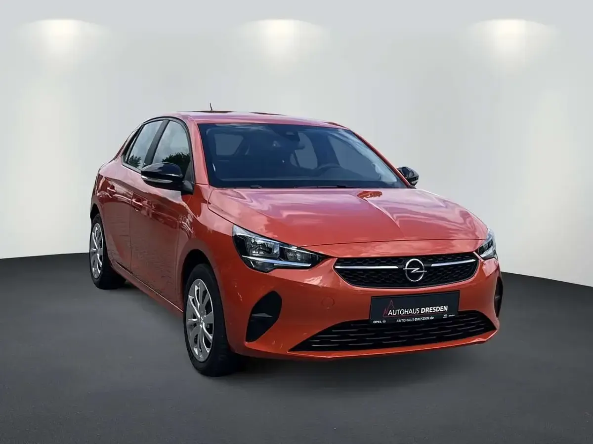 Usata Opel Corsa-e Edition 100 kW (136 CV) 2023 Arancione Utilitaria