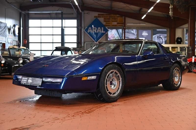 Blau Gebraucht 1986 Corvette C4 Coupé | 19.990 € - Bild 1/4