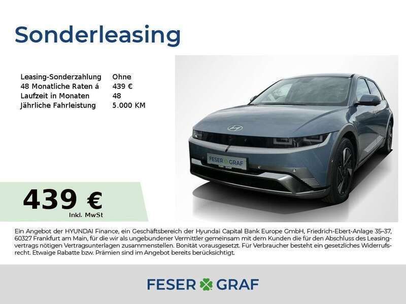Lucid blue Neu 2025 Hyundai Ioniq 5 Techniq SUV | 45.890 € (Guter Preis) - Bild 1/4