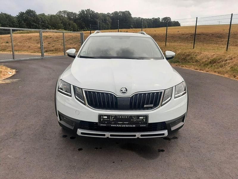 Gebraucht Skoda Octavia Scout 184 PS (135 kW) 2019 Weiß Kombi