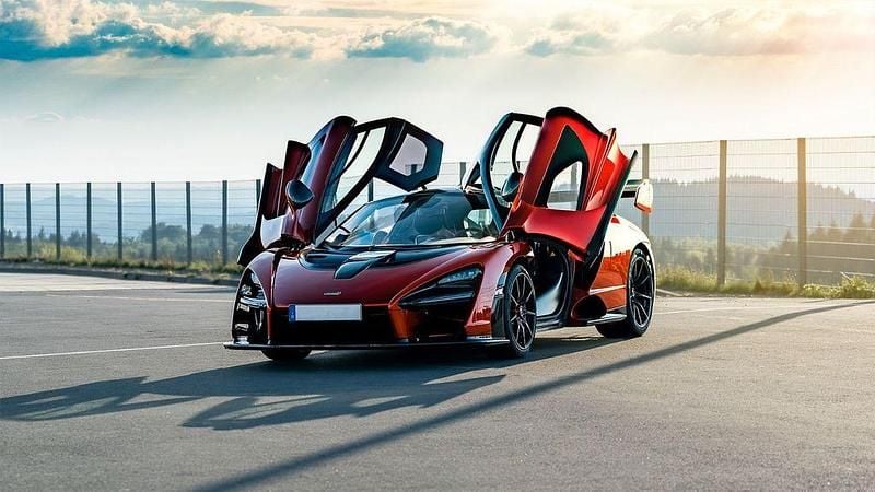 Gebraucht McLaren Senna 799 PS (587 kW) 2020 Orange Coupé