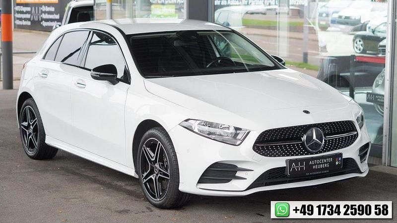 Polarweiss unilack Gebraucht 2022 Mercedes A250 AMG Limousine | 27.990 € (Guter Preis) - Bild 1/4