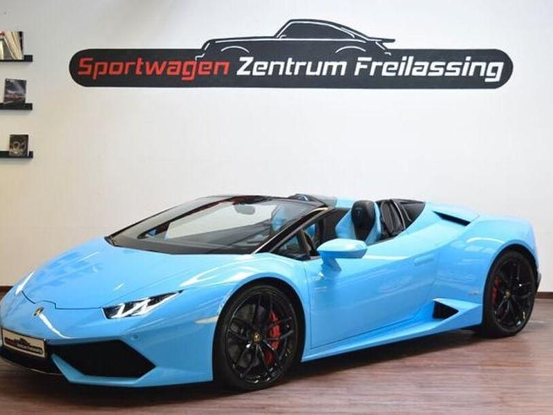 Gebraucht Lamborghini Huracán 610 PS (448 kW) 2017 Blau Cabrio