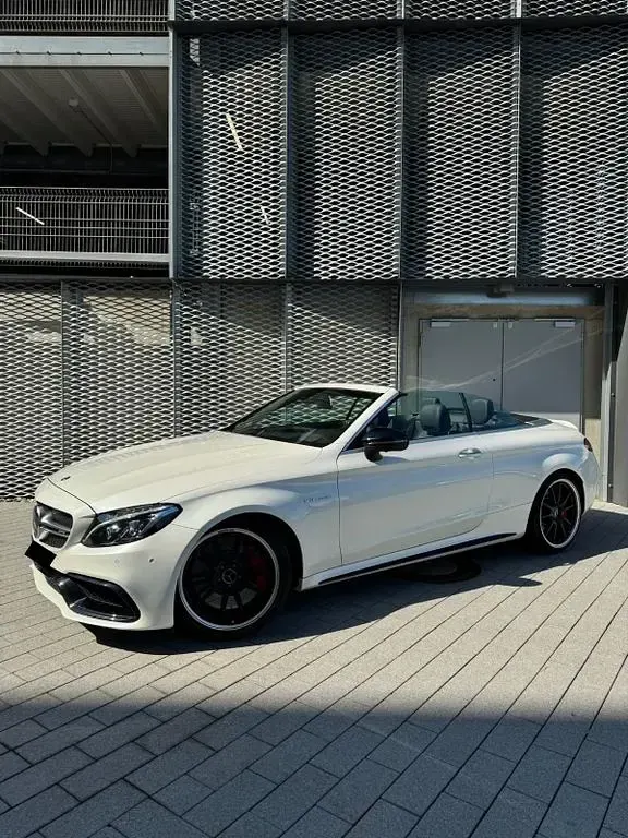 Gebraucht Mercedes C63S AMG AMG 510 PS (375 kW) 2017 Weiß Cabrio