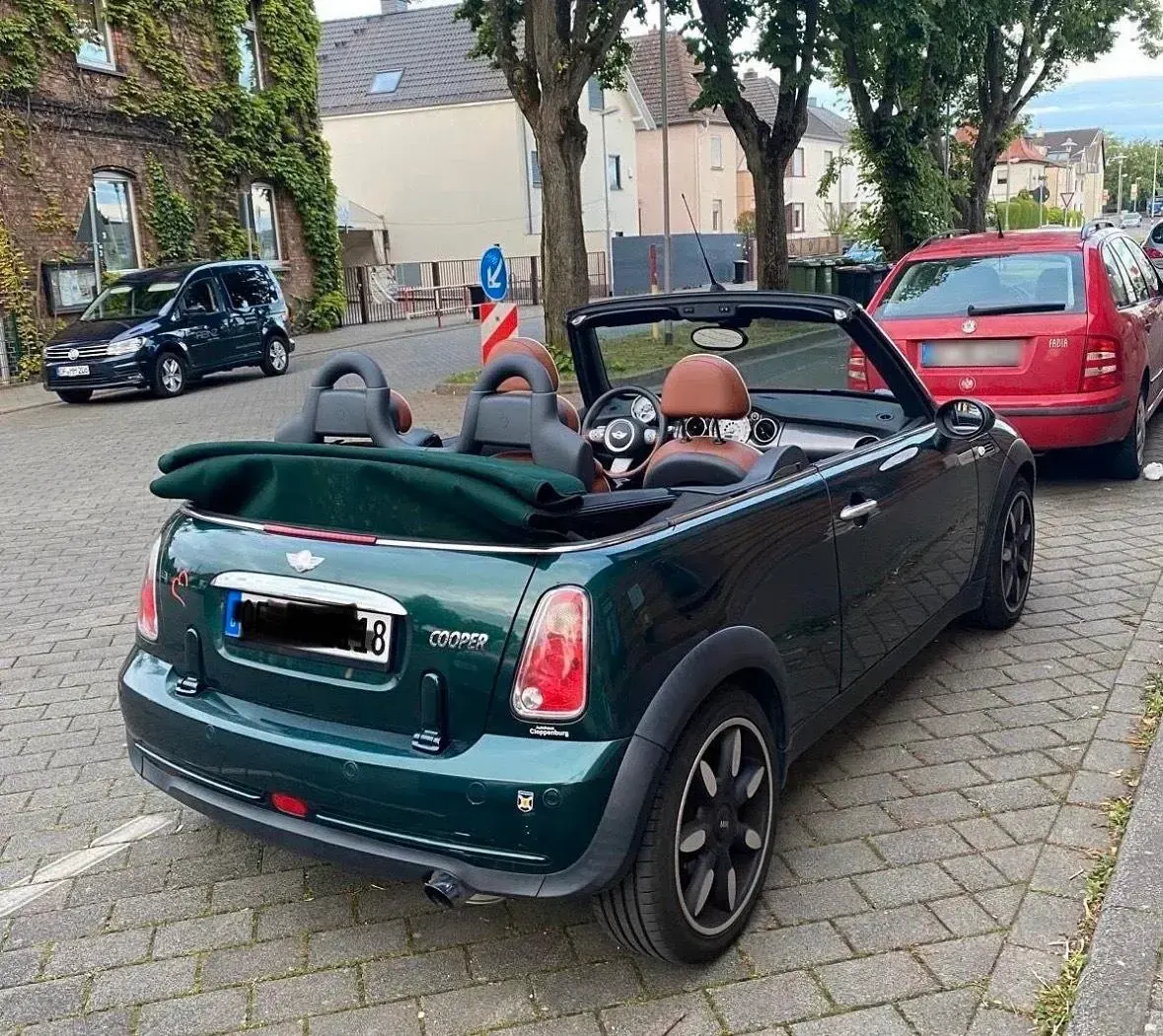 Occasion Mini Cooper Cabriolet 116 ch (85 kW) 2008 Vert Cabriolet