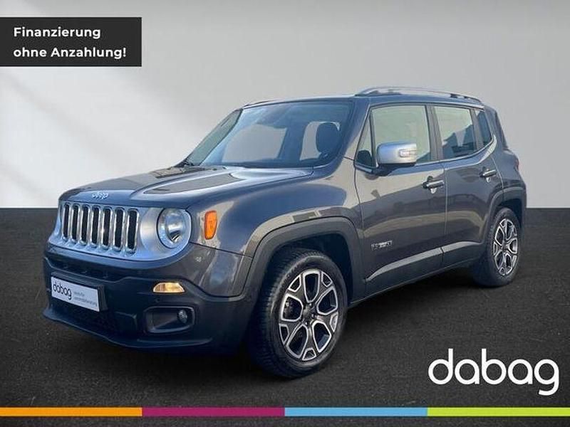 Grau Gebraucht 2018 Jeep Renegade Limited SUV | 14.975 € (Etwas zu teuer) - Bild 1/4