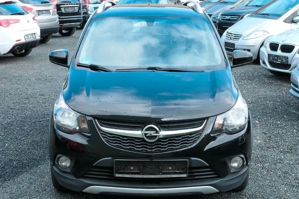 Gebraucht Opel Karl Rocks 75 PS (55 kW) 2018 Schwarz Kleinwagen