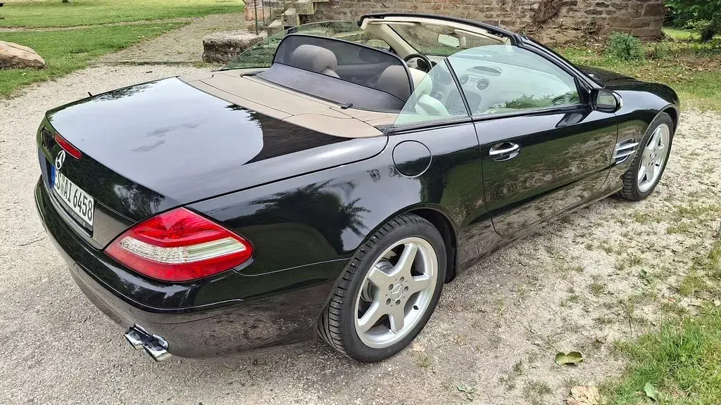 Gebraucht Mercedes SL350 272 PS (200 kW) 2007 Schwarz Cabrio