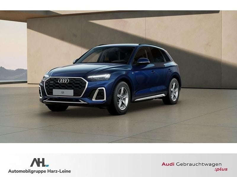 Blau Gebraucht 2024 Audi Q5 S-Line SUV | 42.391 € (Superpreis) - Bild 1/4