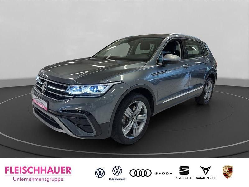 Grau Gebraucht 2022 VW Tiguan Allspace Elegance SUV | 35.980 € (Guter Preis) - Bild 1/4
