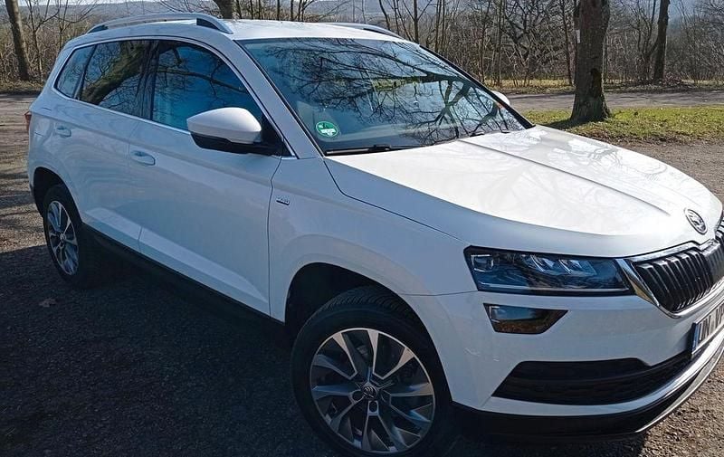 Gebraucht Skoda Karoq Clever 110 PS (80 kW) 2022 Weiß SUV