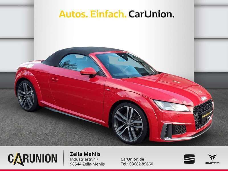 Gebraucht Audi TT Roadster S-Line 245 PS (180 kW) 2019 Tangorot met. Cabrio