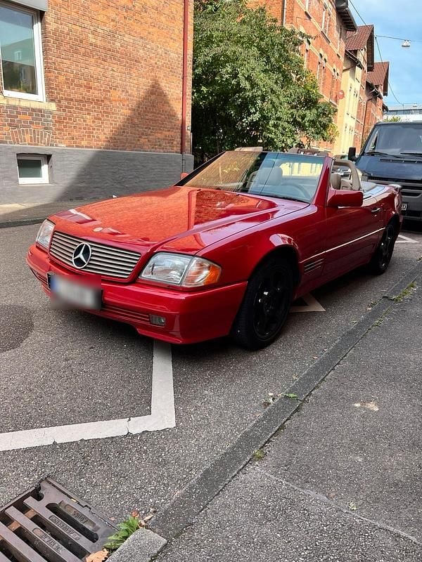 Rot Gebraucht 1995 Mercedes SL500 Cabrio | 22.500 € - Bild 1/4