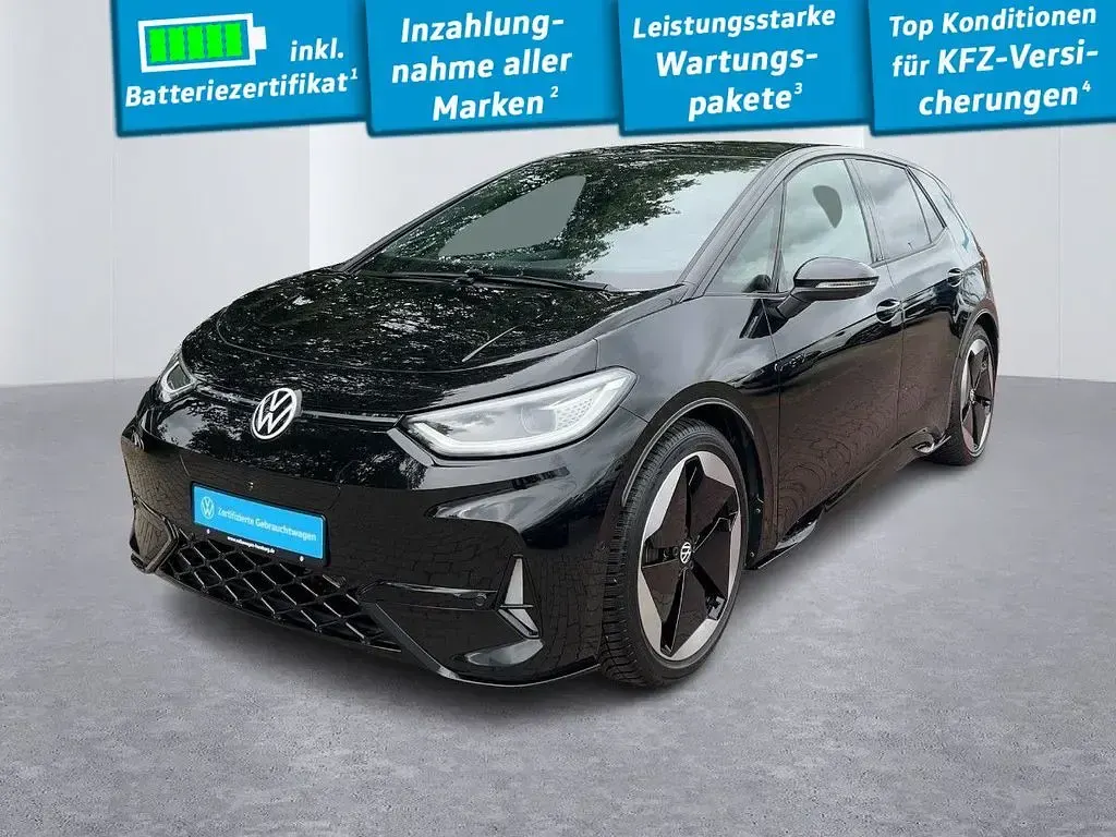 Gebraucht VW ID.3 GTX 239 kW (326 PS) 2025 Grenadillschwarz metallic/schw Kleinwagen