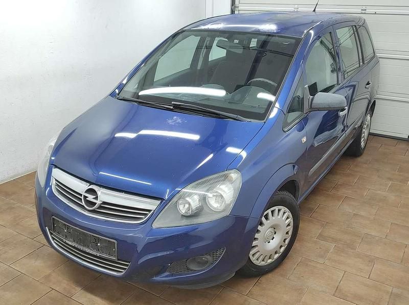 Ultrablau mi2 Gebraucht 2009 Opel Zafira Van / Kleinbus | 2.199 € (Guter Preis) - Bild 1/4