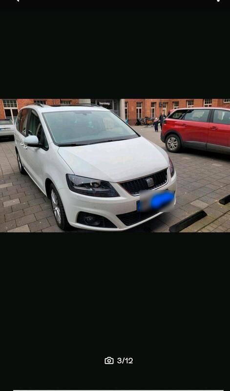 Weiß Gebraucht 2015 Seat Alhambra Van / Kleinbus | 16.600 € (Superpreis) - Bild 1/4