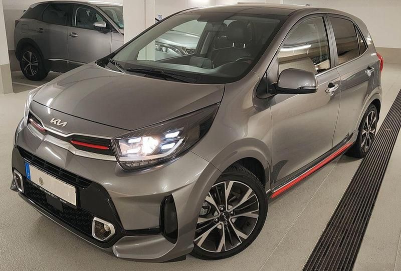 Silber Gebraucht 2022 Kia Picanto GT-Line Kleinwagen | 16.800 € (Fairer Preis) - Bild 1/4
