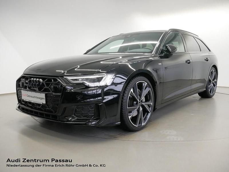 Mythosschwarz metallic Gebraucht 2025 Audi A6 Ambiente Kombi | 67.850 € (Superpreis) - Bild 1/4