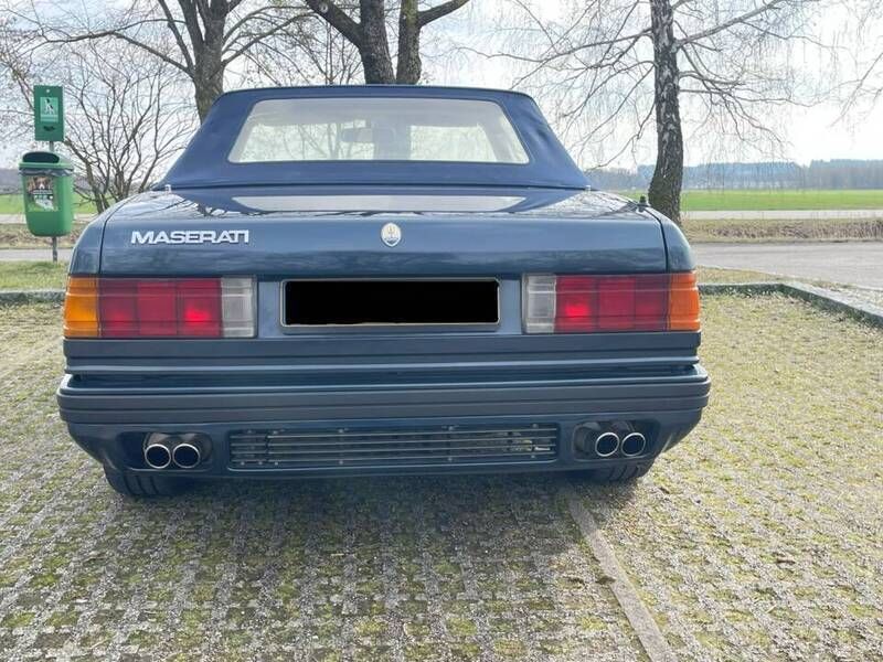 Gebraucht Maserati Biturbo 223 PS (164 kW) 1989 Blau Cabrio