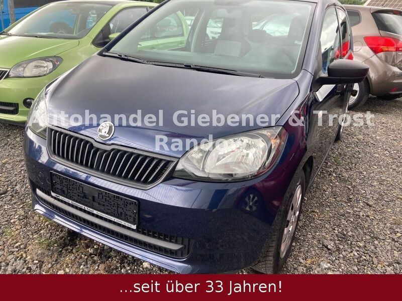 Blau Gebraucht 2014 Skoda Citigo Active Kleinwagen | 4.990 € - Bild 1/4
