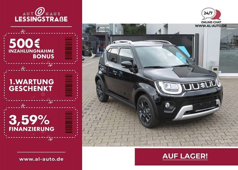 Farbe super black pearl metallic Neu 2024 Suzuki Ignis Comfort+ Kleinwagen | 19.180 € (Fairer Preis) - Bild 1/4