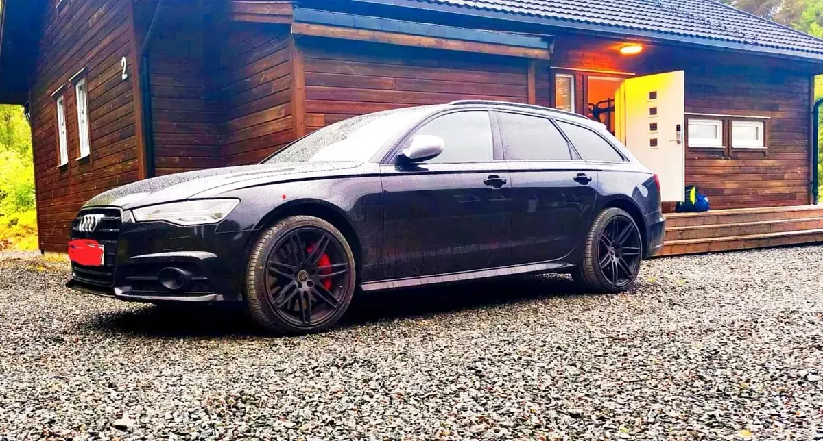 Używany Audi S6 450 KM (330 kW) 2017 Czarny Kombi