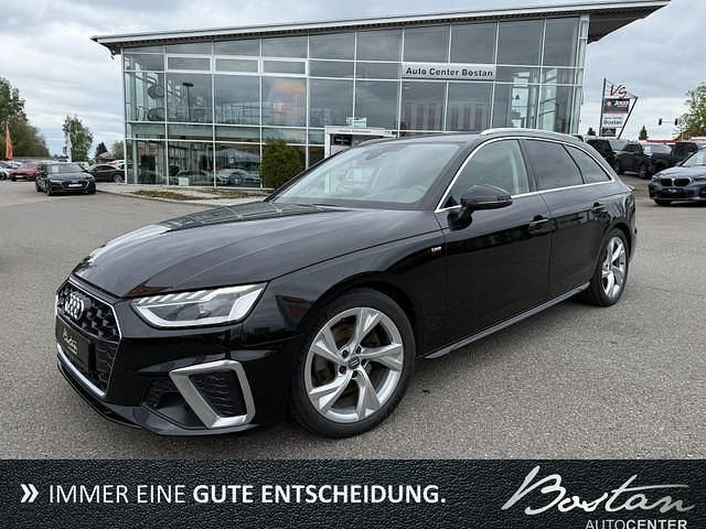 Schwarz metallic Gebraucht 2020 Audi A4 S-Line Kombi | 24.900 € (Superpreis) - Bild 1/4