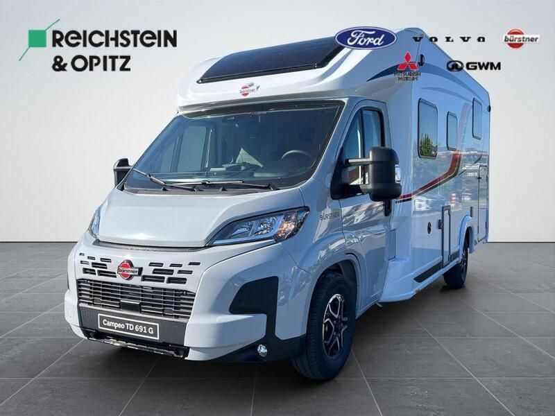 Weiß/expedition grey Neu 2025 Buerstner Campeo Van | 93.890 € - Bild 1/4
