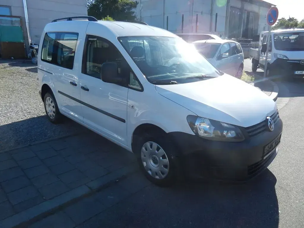 Gebraucht VW Caddy 86 PS (63 kW) 2014 Weiß Van / Kleinbus
