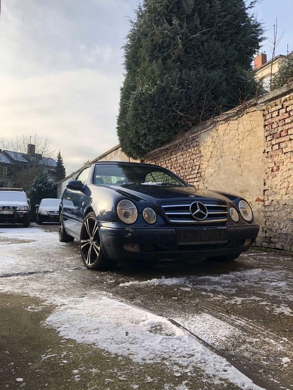 Gebraucht Mercedes CLK230 Elegance 193 PS (141 kW) 1999 Blau Cabrio