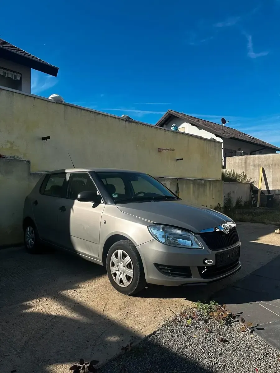 Gebraucht Skoda Fabia 54 PS (39 kW) 2010 Braun Kleinwagen