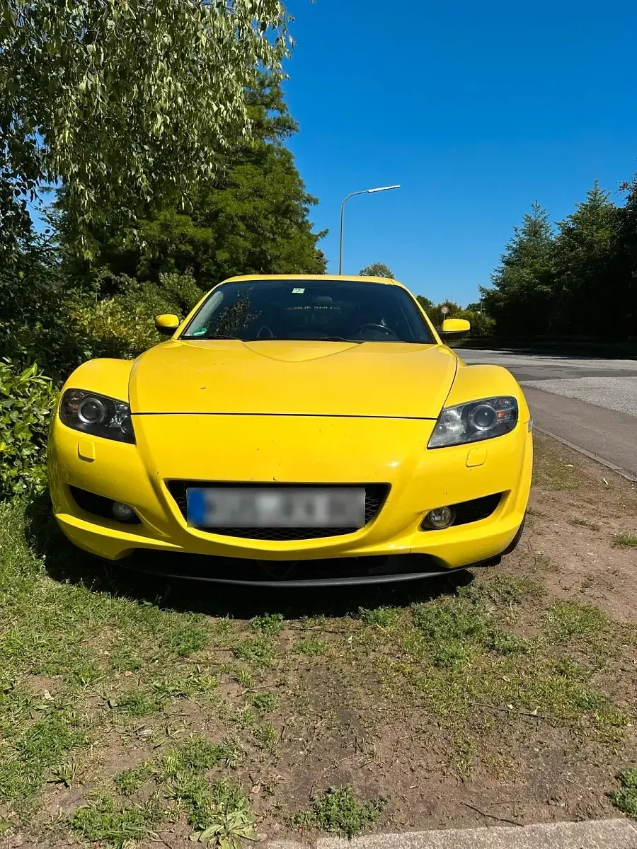 Gebraucht Mazda RX8 231 PS (169 kW) 2004 Gelb Coupé