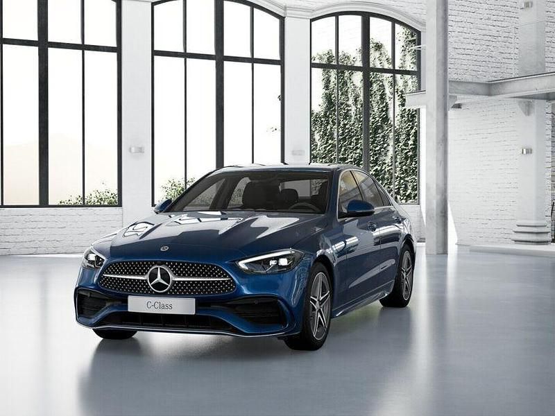 Second-hand Mercedes C180 AMG 2023 Albastru Berlinǎ