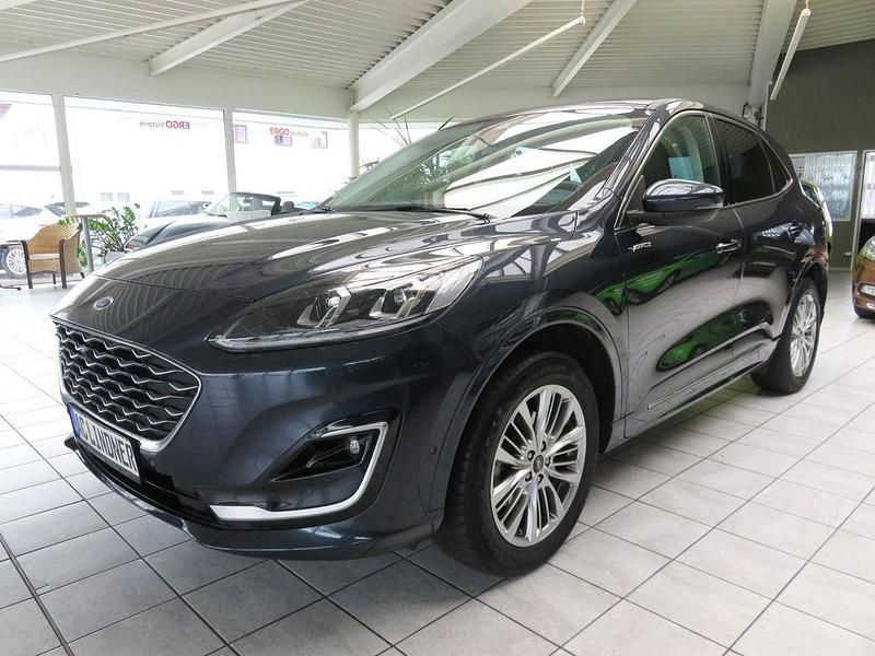 Blau Gebraucht 2020 Ford Kuga Vignale SUV | 24.770 € (Fairer Preis) - Bild 1/4